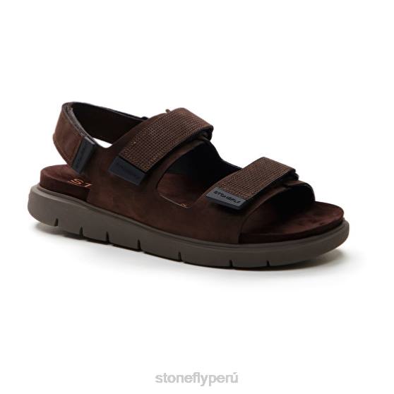hombres estampado hydra 2 nobuk/nobuk 02z Stonefly 2T4V361 sandalias
