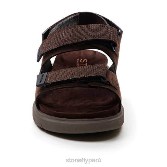 hombres estampado hydra 2 nobuk/nobuk 02z Stonefly 2T4V361 sandalias