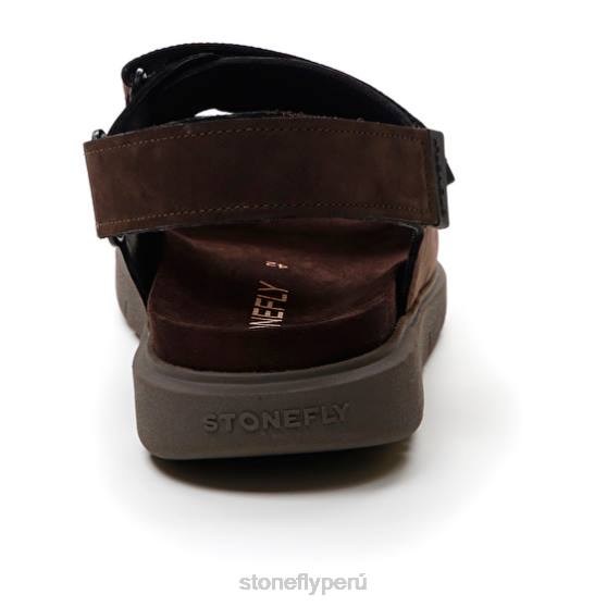 hombres estampado hydra 2 nobuk/nobuk 02z Stonefly 2T4V361 sandalias