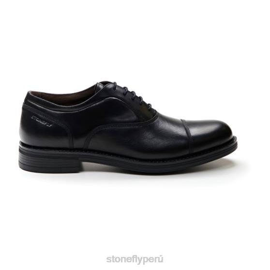 hombres carnaby 1 ternero lth negro Stonefly 2T4V348 zapatos