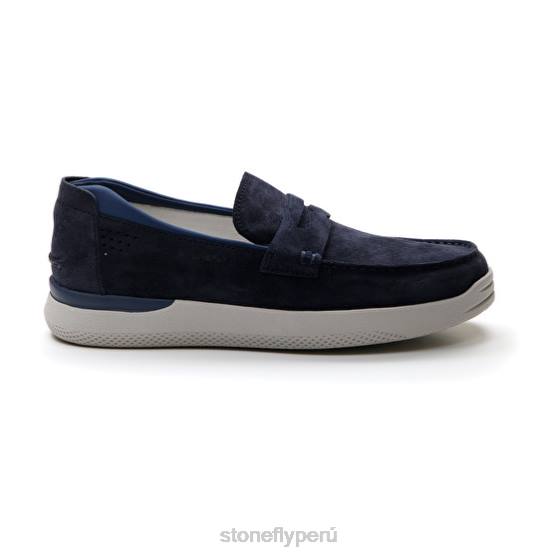 hombres custer 10 terciopelo 1d8 Stonefly 2T4V299 zapatos