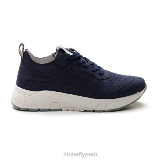 hombres acción 23 nabuk azul medianoche Stonefly 2T4V350 zapatos