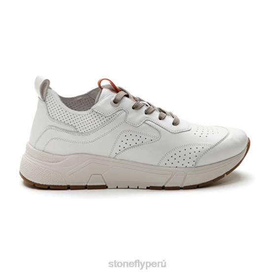 hombres acción 23 napa lth blanco Stonefly 2T4V352 zapatos