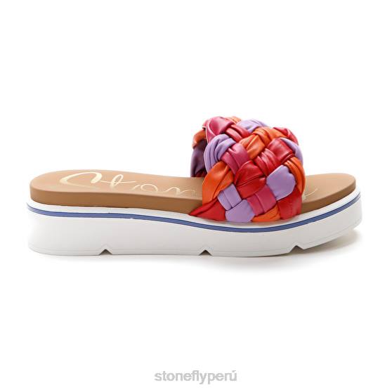 mujer libertad 5 s. en relieve rojo Stonefly 2T4V245 diapositivas