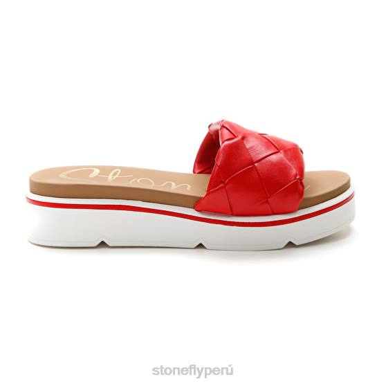 mujer libertad 6 s. en relieve rojo Stonefly 2T4V246 diapositivas