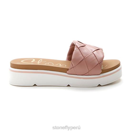 mujer libertad 6 s. en relieve rosa gris Stonefly 2T4V247 diapositivas