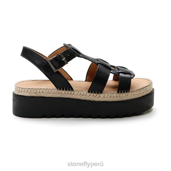 mujer ariel 2 becerro lth negro Stonefly 2T4V196 sandalias