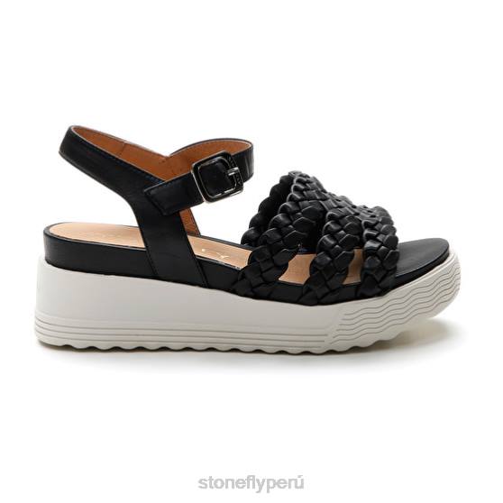 mujer parky 16 gofrado p.l/napa lth negro Stonefly 2T4V211 sandalias