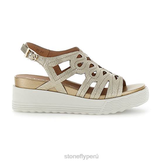 mujer parky 18 laminado lth oro Stonefly 2T4V224 sandalias