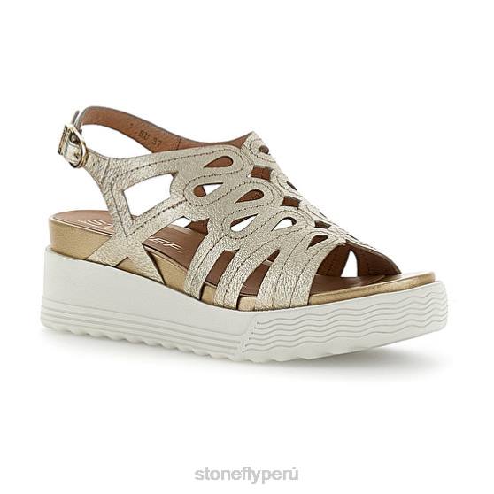 mujer parky 18 laminado lth oro Stonefly 2T4V224 sandalias