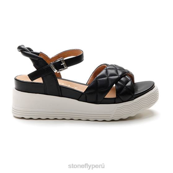 mujer parky 22 napa lth negro Stonefly 2T4V207 sandalias