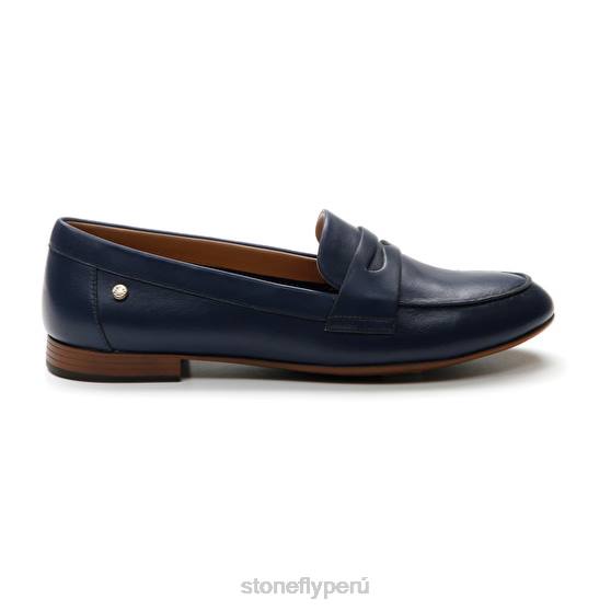 mujer adel 1 napa lth azul oscuro Stonefly 2T4V29 zapatos