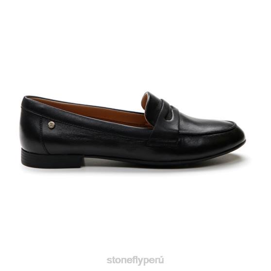 mujer adel 1 napa lth negro Stonefly 2T4V28 zapatos