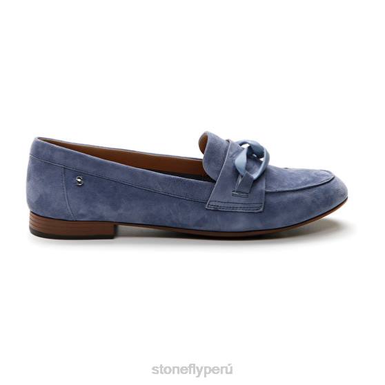 mujer adel 3 ante cabra azul Stonefly 2T4V17 zapatos