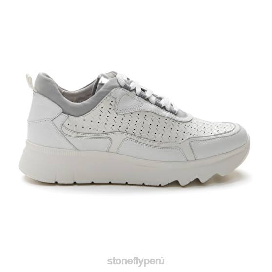 mujer spock 36 napa lth blanco Stonefly 2T4V53 zapatos