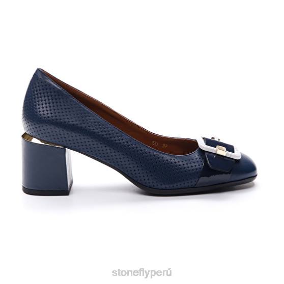 mujer bridget 10 napa/charol 144 Stonefly 2T4V74 zapatos